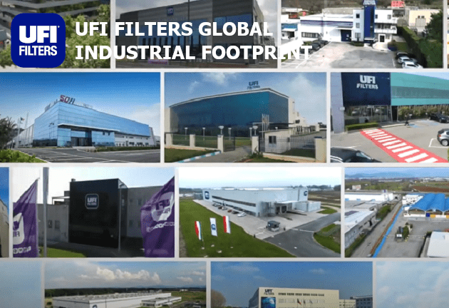 UFI FILTERS GLOBAL INDUSTRIAL FOOTPRINT