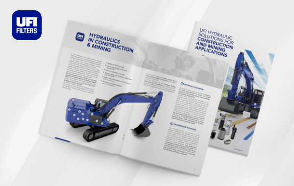 UFI Hydraulics brochure for construction and mining