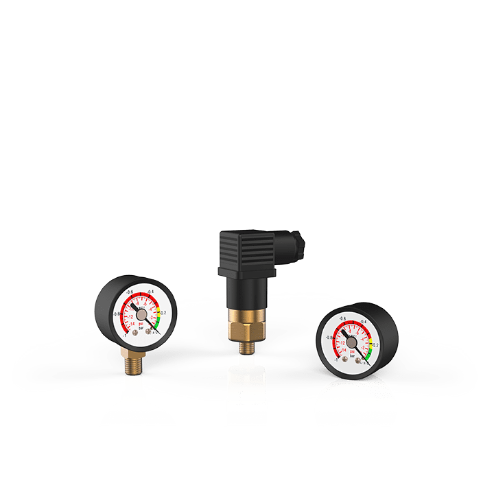 Clogging indicators for suction filters product example